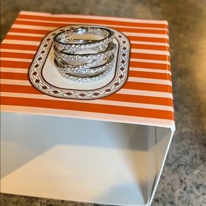 Stella & Dot stellar Pave Ring size 5 brand new!